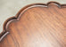 Georgian Style Carved Mahogany Pie Crust Tripod Drinks Table