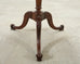 Georgian Style Carved Mahogany Pie Crust Tripod Drinks Table