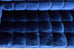 Todd Merrill Custom Sectional Sofa Ottoman Blue Velvet