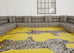 Todd Merrill Custom Sectional Sofa with Schumacher Snow Leopard