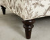 French Toile de Jouy Flora and Fauna Upholstered Daybed Chaise