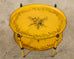 Country French Provincial Style Two-Tier Tole Tray Table