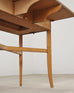 Tommi Parzinger for Charak Mahogany Danbury Extend Dining Table