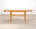 Tommi Parzinger for Charak Mahogany Danbury Extend Dining Table