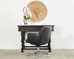 Portuguese Style Ebonized Spinet Secretary Desk by Tommy Bahama