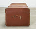 Early 20th Century Art Deco Canvas and Bentwood Steamer Trunk