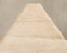 Formations Patinated Iron Travertine Triangular Drink Table