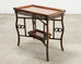Chinese Export 20th Century Qing Dynasty Folding Tray Table