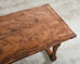 Country French Provincial Hardwood Farmhouse Trestle Dining Table