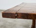 Country French Provincial Hardwood Farmhouse Trestle Dining Table