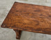 Country French Provincial Hardwood Farmhouse Trestle Dining Table