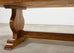 Country French Oak Farmhouse Trestle Dining Table 7.8 Ft