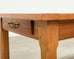 Country French Provincial Fruitwood Farmhouse Trestle Dining Table