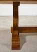 Country French Oak Farmhouse Trestle Dining Table 7.8 Ft