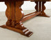 Country French Oak Farmhouse Trestle Dining Table 8 Ft.