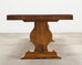 Country French Oak Farmhouse Trestle Dining Table 7.8 Ft