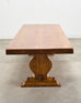 Country French Oak Farmhouse Trestle Dining Table 7.8 Ft