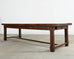 19th Century Country French Oak Farmhouse Trestle Table 9.5 Ft