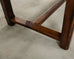 19th Century Country French Oak Farmhouse Trestle Table 9.5 Ft