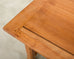 Country French Provincial Fruitwood Farmhouse Trestle Dining Table