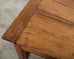 Country French Provincial Fruitwood Farmhouse Trestle Dining Table