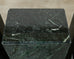 Trio of Italian Verdi Alpi Marble Pedestal Stands 41"h