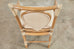 Pair of McGuire Rattan Leona Loop Back Dining Armchairs
