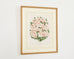 Set of Nine Botanical Lithograph Prints after Louis Van Houtte