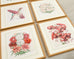 Set of Nine Botanical Lithograph Prints after Louis Van Houtte