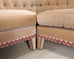 Bespoke Tufted Velvet 4-Piece Banquette Sectional Sofa 12 Ft