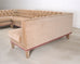 Bespoke Tufted Velvet 4-Piece Banquette Sectional Sofa 12 Ft