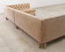 Bespoke Tufted Velvet 4-Piece Banquette Sectional Sofa 12 Ft