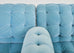 George Smith Tufted Mohair Velvet Sectional Sofa