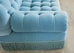 George Smith Tufted Mohair Velvet Sectional Sofa