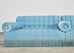 George Smith Tufted Mohair Velvet Sectional Sofa