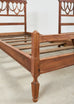 Pair of Italian Neoclassical Style Carved Bed Frames