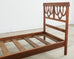 Pair of Italian Neoclassical Style Carved Bed Frames
