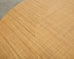 Harrison Van Horn Grasscloth Raffia Pedestal Dining Center Table