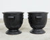 Pair of Swedish Venus Rising Urn Planters by Ivar Johnsso