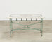 Neoclassical Pompeiian Style Italian Marble Specimen Console Table