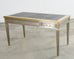 John Vesey Style Steel Bronze Mounted Library Table Desk