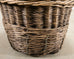 French Champagne Grape Vineyard Harvest Woven Wicker Basket