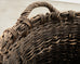 French Champagne Grape Vineyard Harvest Woven Wicker Basket