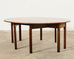 19th Century George III Irish Mahogany Wake Dining Table