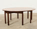 19th Century George III Irish Mahogany Wake Dining Table