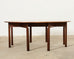 19th Century George III Irish Mahogany Wake Dining Table