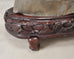 Monumental Chinese Scholar's Water Stone on Carved Base 5 Ft