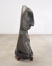 Monumental Chinese Scholar's Water Stone on Carved Base 5 Ft