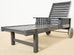 Set of Nine Weatherend Lacquered Teak Garden Furniture Suite