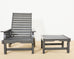 Set of Nine Weatherend Lacquered Teak Garden Furniture Suite